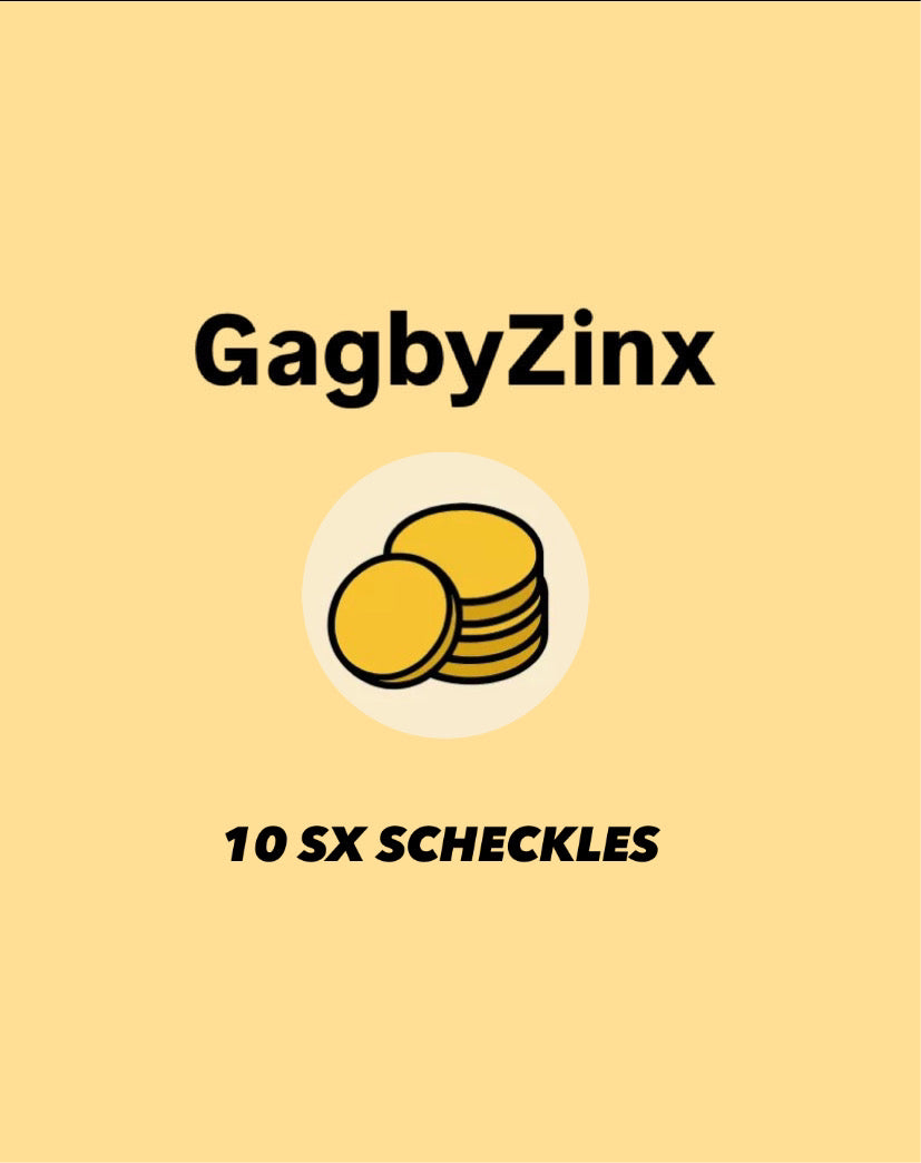 10 SX Scheckles 💰